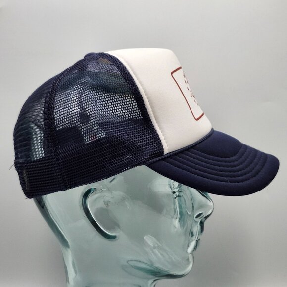 Tim Hurley Music Autographed Anchor Logo Navy White Trucker Hat Country Singer - Picture 6 of 12